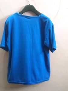 Blue Graphic T-shirt