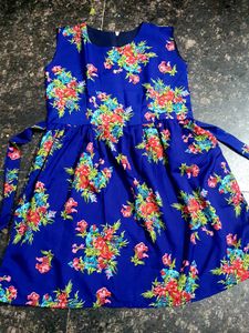Royal Blue Frock