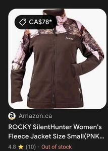 original realtree zipper unisex