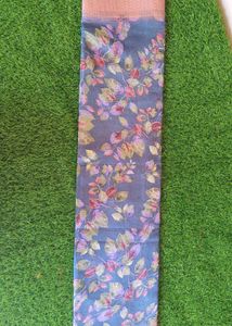 Floral Print Banarasi Silk Sarees - Set Of 7