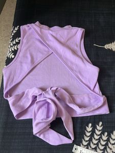 Backless Croptop With Bow
