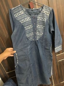 Denim Kurtaa