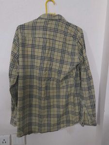 Vintage Plaid Button-Down Shirt