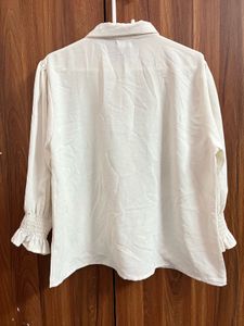 White Beads And Stone Shirt