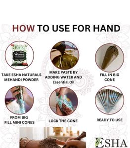 Organic Mehendi Powder And Oil