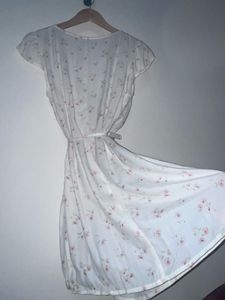Floral Wrap Dress