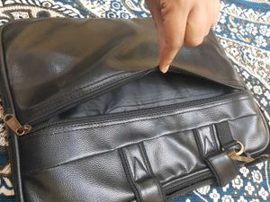 Office Going Laptop Multi Zip Bag