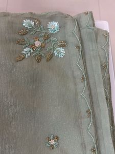 Elegant Embellished Saree