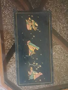 Scenery On Wooden Base