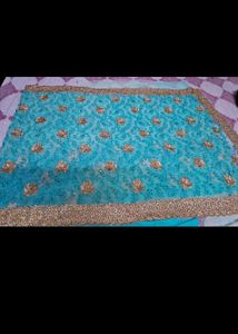 Heavy Work Net Saree