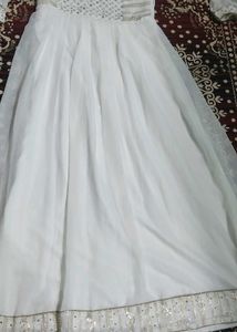 Elegant White Dress💝🕊️