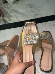 Clear Strap Heels
