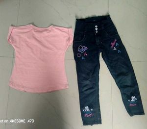 Cute Kids Outfit With Jens  Set