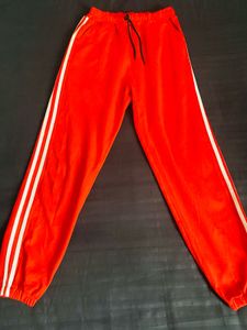 Red Striped Joggers