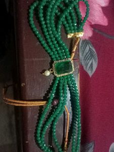 Emerald Green Necklace Set