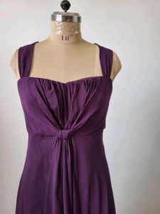 Purple Midi Dress