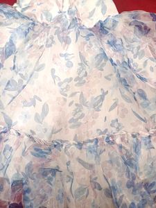 Oranganza White Frock
