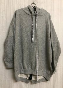 Lu Bin Na Grey Unique Sweatshirt