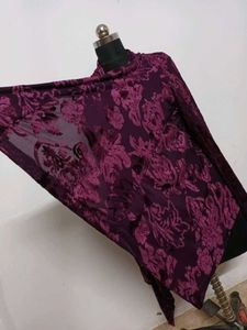 burnout velvet shrug...size mentioned XL...