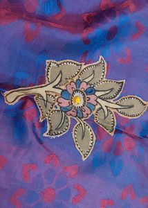 Elegant Floral Kanjivaram Saree