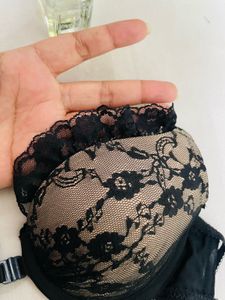 Black Lacy Bra