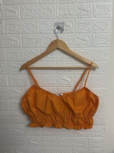 Orange Crop Top