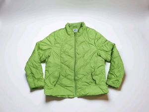 Green Puffer Jacket