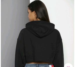 Bershka Black Merci Hoodie