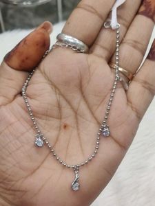 925 Anklet Wth Hallmark (Payal)