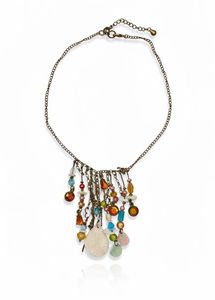 90s Boho Beaded Necklace