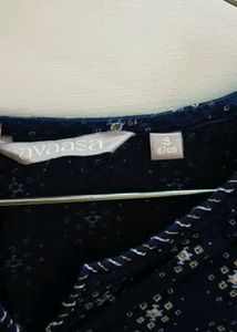 Blue Printed Kurta