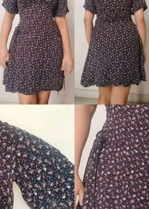 Floral Print Mini Dress