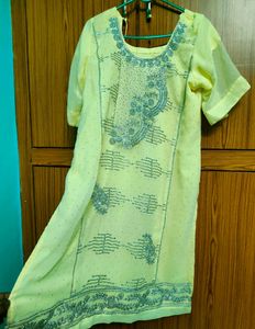 Georget Heavy Kurti with Work