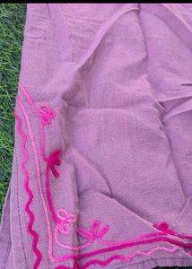 Embroidered Floral Tunic Top