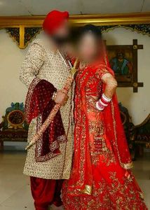 Elegant Sherwani only kurta with jewellery