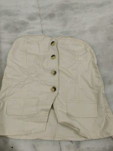 Beige Tube Top For Women
