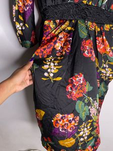 H&amp;m Kemono Floral Dress