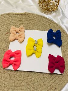 Combo Cute Pair Bow Clips