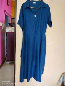 Blue Denim Dress