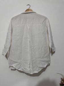 White Button-Down Shirt