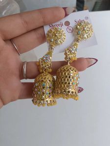 combo Jhumka Earrings