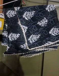 Black &amp; White Kurta Set