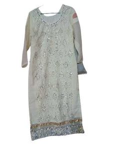 Elegant Off White Kurta Set