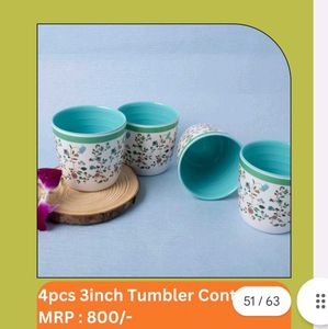 Tumbler Container Set new se