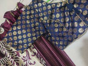 Navy Blue Blouse