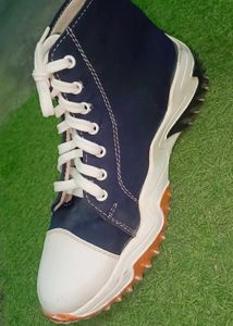 Navy High Top Sneakers