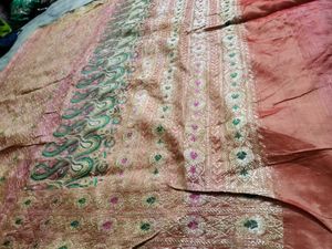 Heavy Banarasi Saree Shiny 🌟