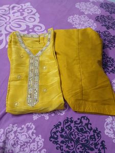 Elegant Yellow Kurta Set