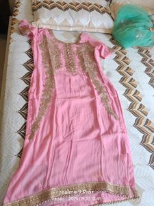 Pure Georgette Sharara Suit