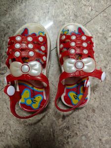 Cute Red Sandals for Kids